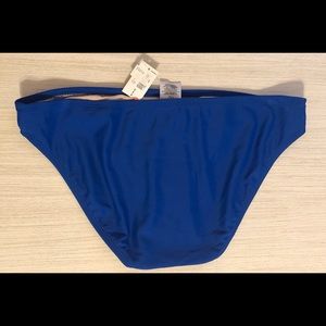 Old Navy blue bikini bottom